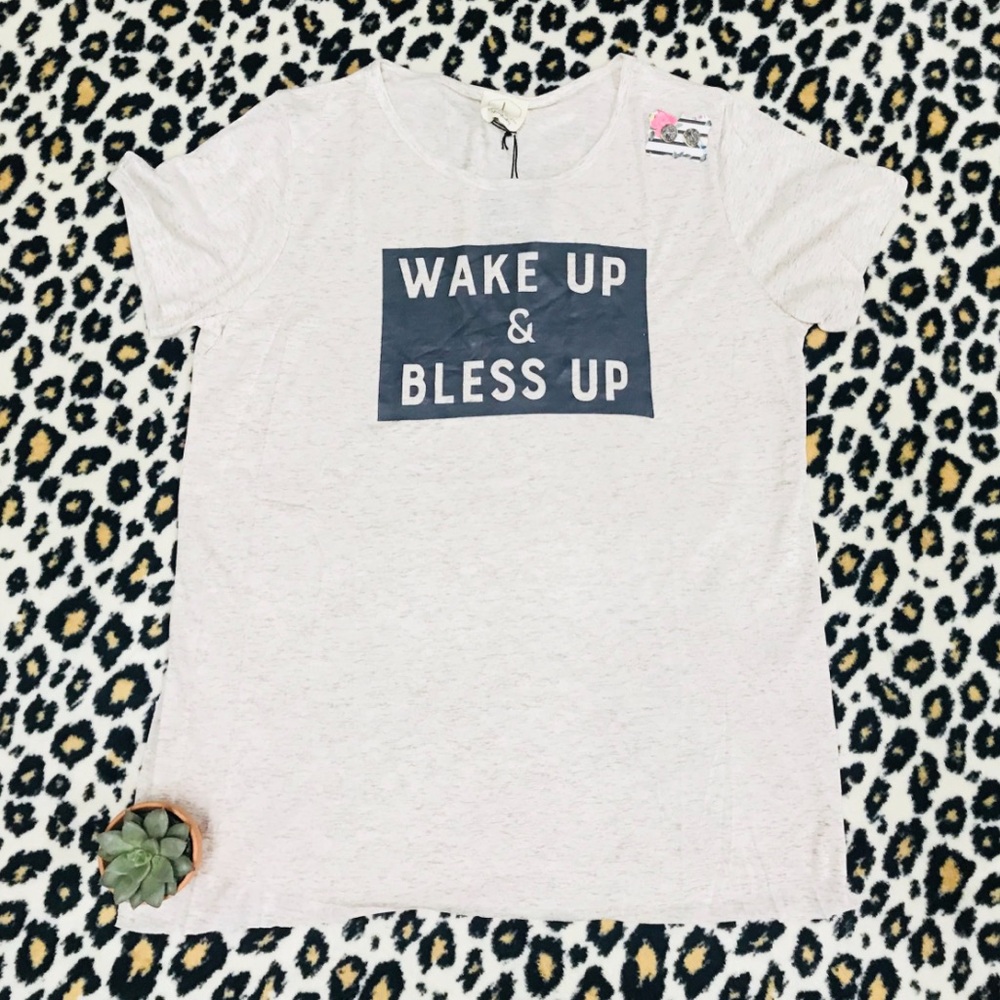 Wake Up & Bless Up Graphic Tee